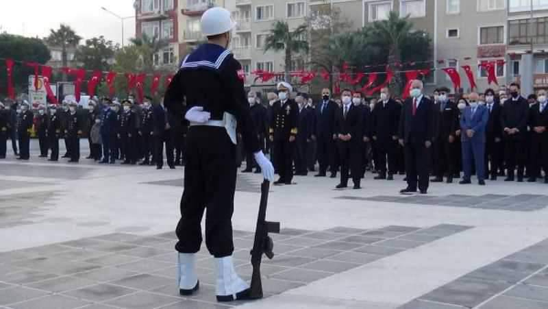 Çanakkale'de, Ulu Önder Atatürk Saygıyla Anıldı