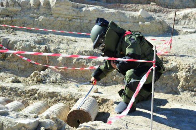 Çanakkale Savaşlarından Kalma Patlamamış Top Mermisi İmha Edildi