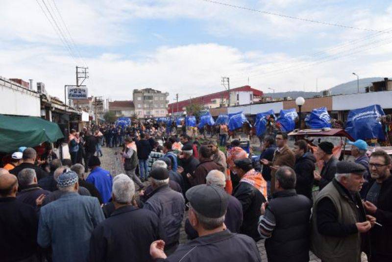 Çan'da Develere Havut Giydirildi