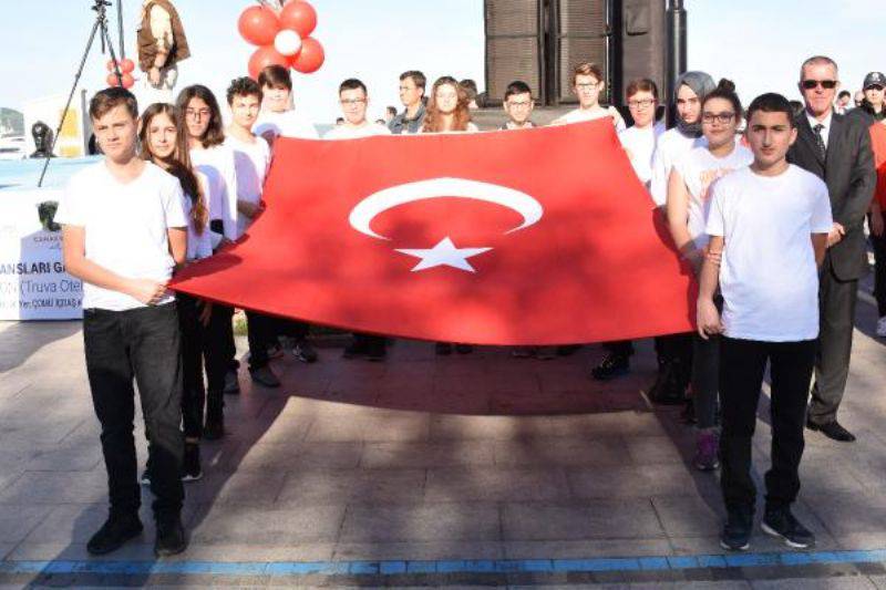 Çanakkale'de 29 Ekim Coşkusu