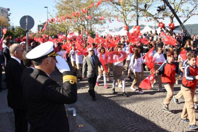 Çanakkale'de 29 Ekim Coşkusu