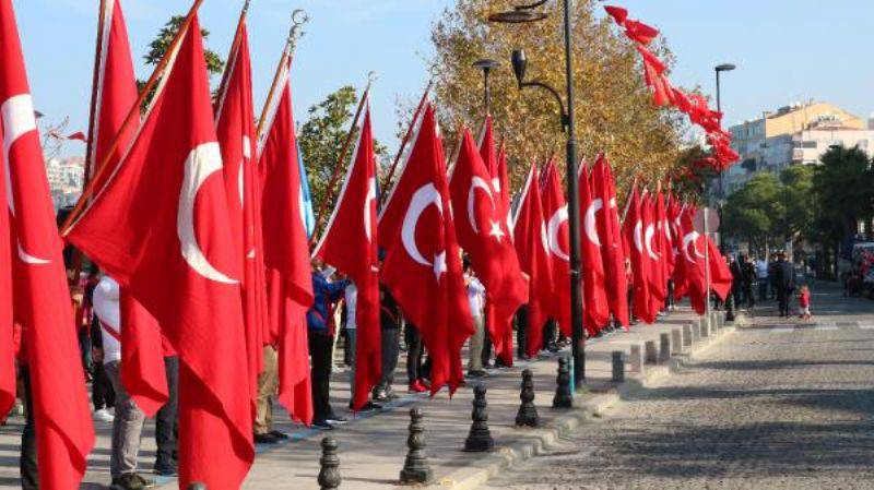 Çanakkale'de 29 Ekim Coşkusu