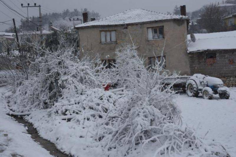 Çanakkale’de Kar Yağışı