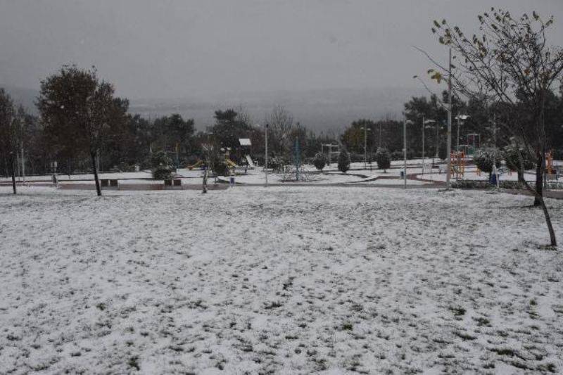 Çanakkale’de Kar Yağışı