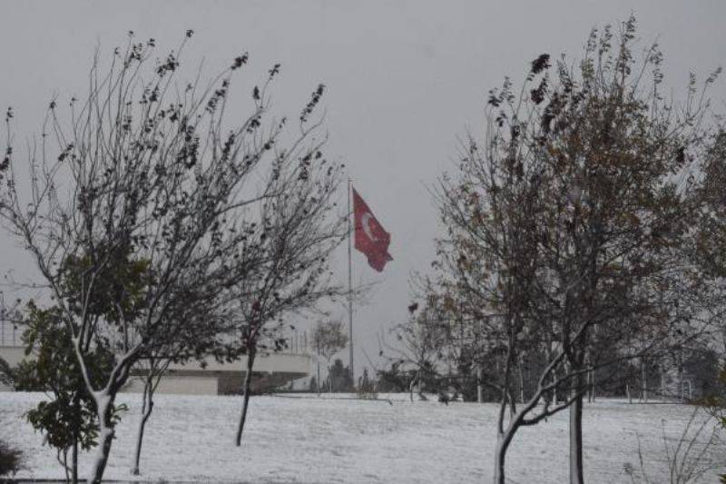 Çanakkale’de Kar Yağışı