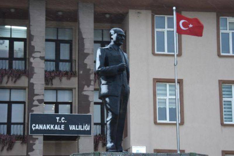 Çanakkale’de Kar Yağışı