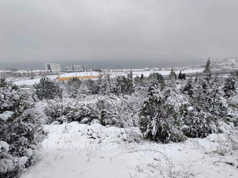 Çanakkale Beyaza Büründü