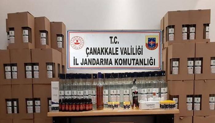 Çanakkale’de 594 Litre Etil Alkol Ele Geçirildi