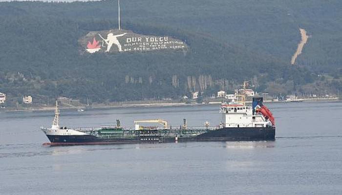 Çanakkale Boğazı'nda Akaryakıt Tankerinde Makine Arızası