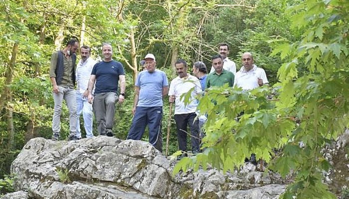 Vali Aktaş, Nilüfer Gölü ve Abdiağa Trekking Parkuru'nda İncelemelerde Bulundu