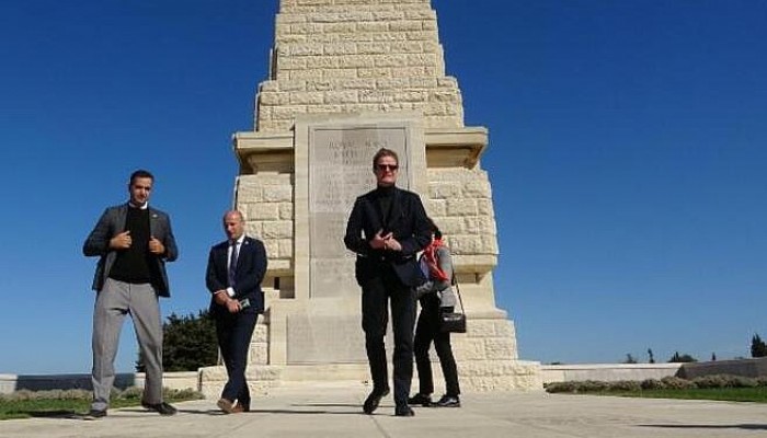 Büyükelçi Meyer-Landrut, Çanakkale'de Şehitlikleri ve Anıtları Ziyaret Etti