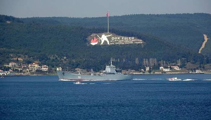 Rus Savaş Gemisi 'Saratov', Akdeniz'e İniyor