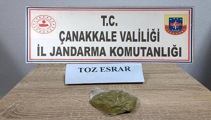 Çanakkale'de Uyuşturucu Operasyonu: 3 Gözaltı