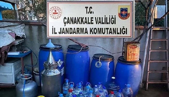 Çanakkale'de Sahte İçki ve Uyuşturucu Operasyonu